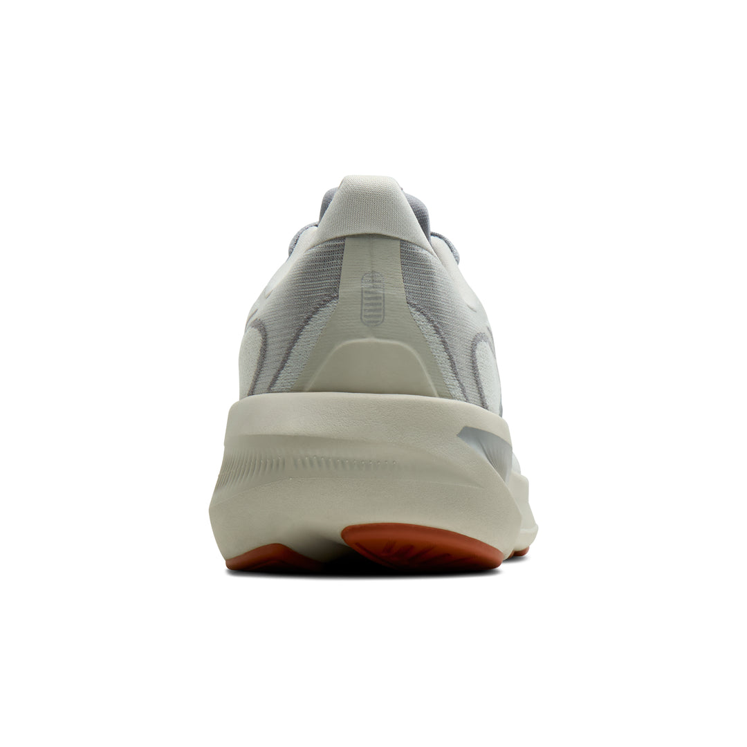 Brooks Men's Revel 9 - Grey/Grey/Brown heel