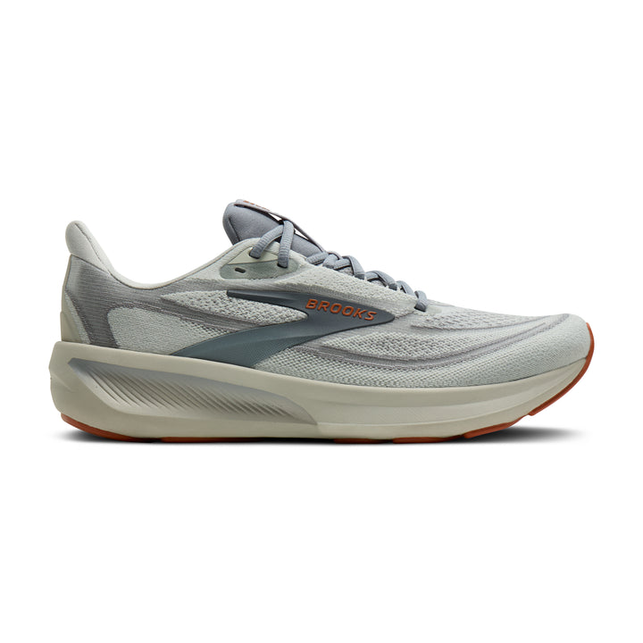 Brooks Men's Revel 9 - Grey/Grey/Brown lateral