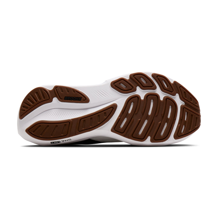Brooks Men's Revel 9 (Wide) - White/Grey/Black sole