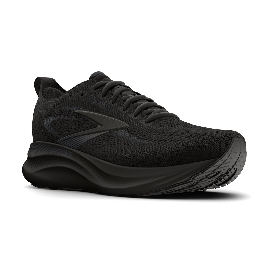 Brooks Men's Adrenaline GTS 26 (Wide) - Black/Black/Ebony