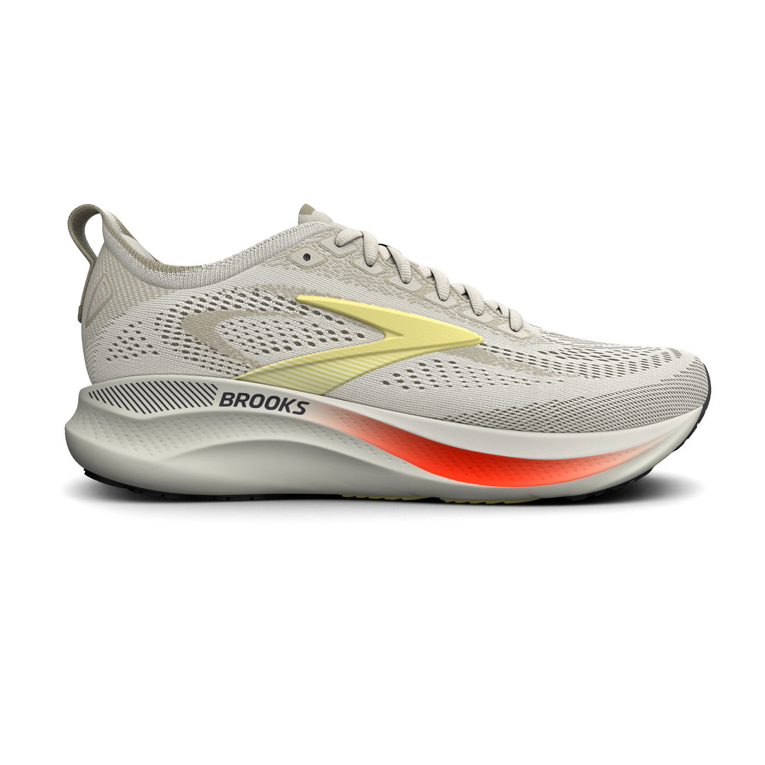 Brooks Men's Adrenaline GTS 26 - Tofu/Lemonade/FieryCoral