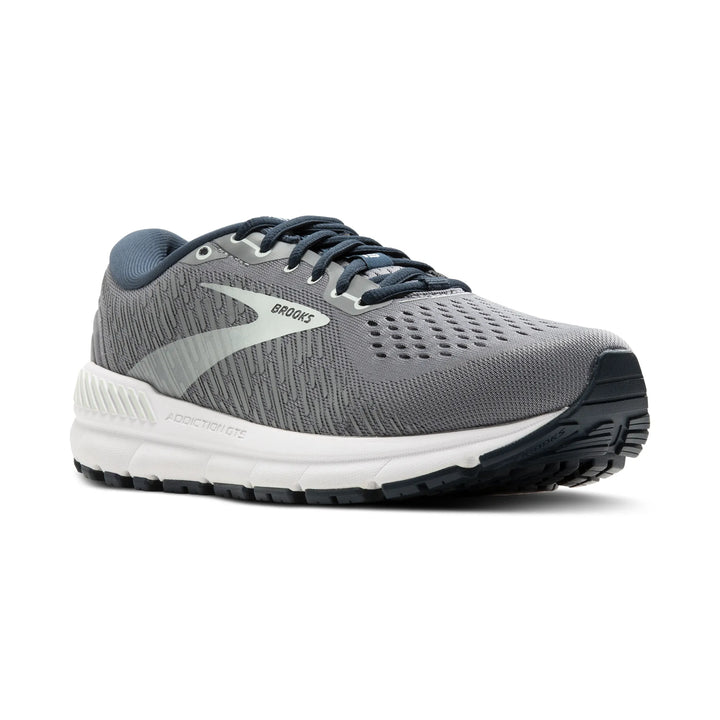 Brooks Women's Addiction GTS 15 (Extra Wide) - Grey/Navy/Aqua