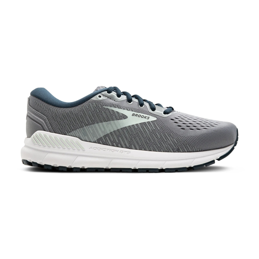 Brooks Women's Addiction GTS 15 (Narrow) - Grey/Navy/Aqua