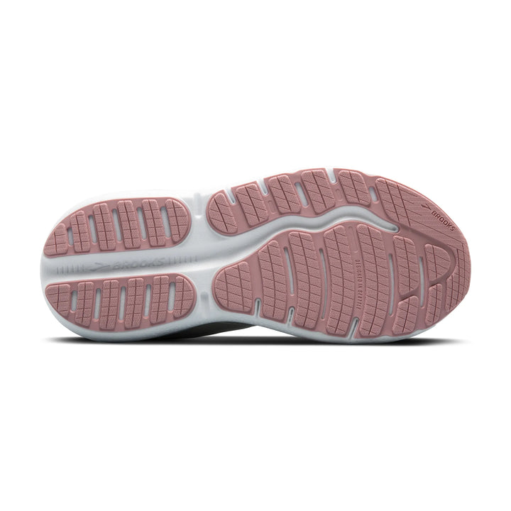 Brooks Ghost Max 2 para mujer, color leche de coco/gris/zephyr, extra ancho (120420-2E-190)