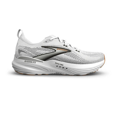 Brooks Womens Glycerin GTS 22 White/Grey/Black (20435-135)