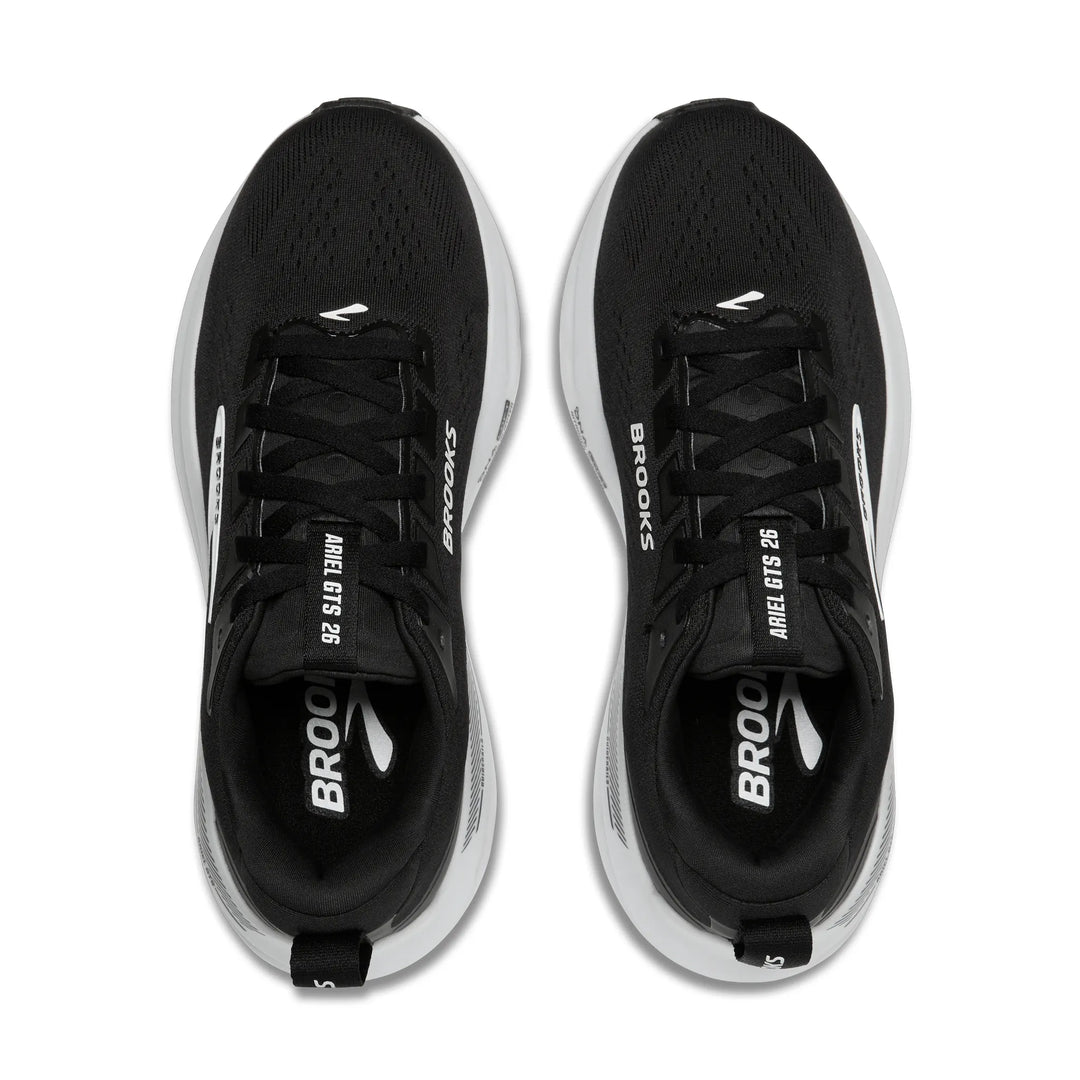 Brooks Women's Ariel GTS 26 (Wide) - Black/Grey/White