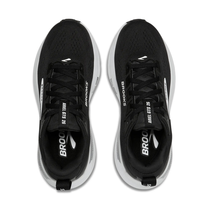 Brooks Women's Ariel GTS 26 (Wide) - Black/Grey/White