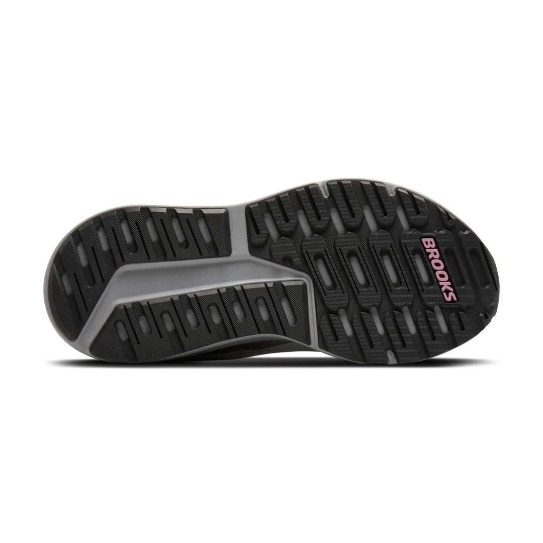Brooks Women's Ariel GTS 26 (Extra Wide) - Oyster Mushroom/Alloy/Pink