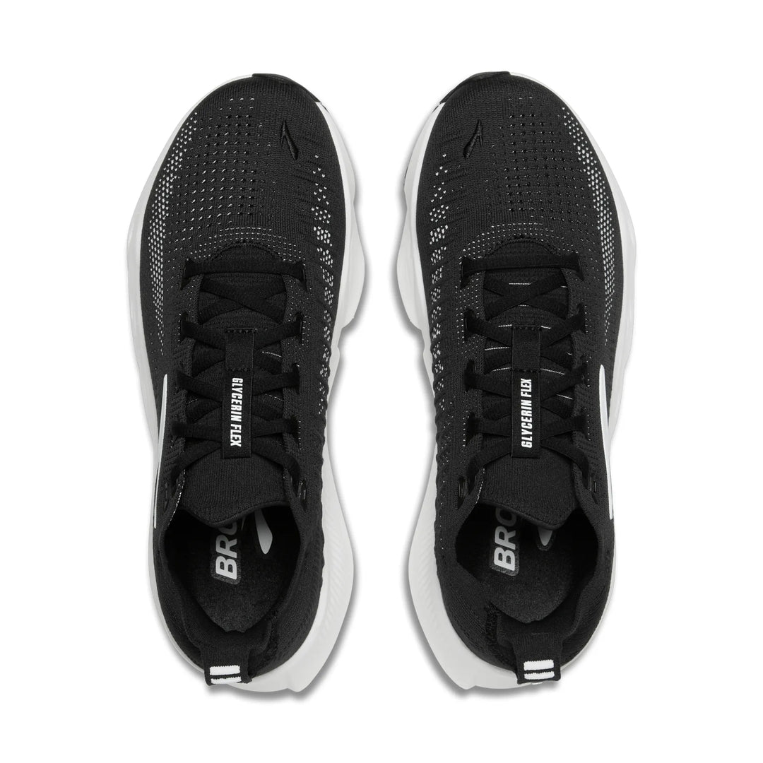 Brooks Glycerin Flex para mujer - Negro/Blanco