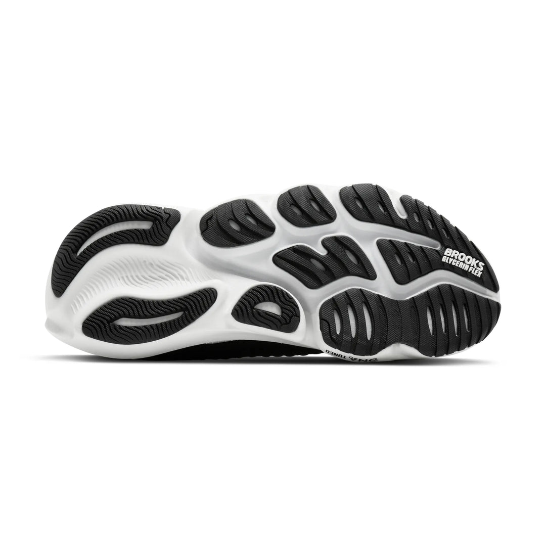 Brooks Glycerin Flex para mujer - Negro/Blanco