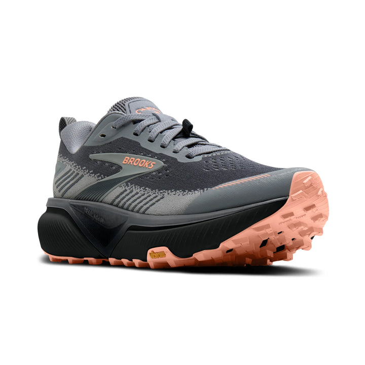 Brooks Women's Cascadia 20 - Grey/Grey/Peach