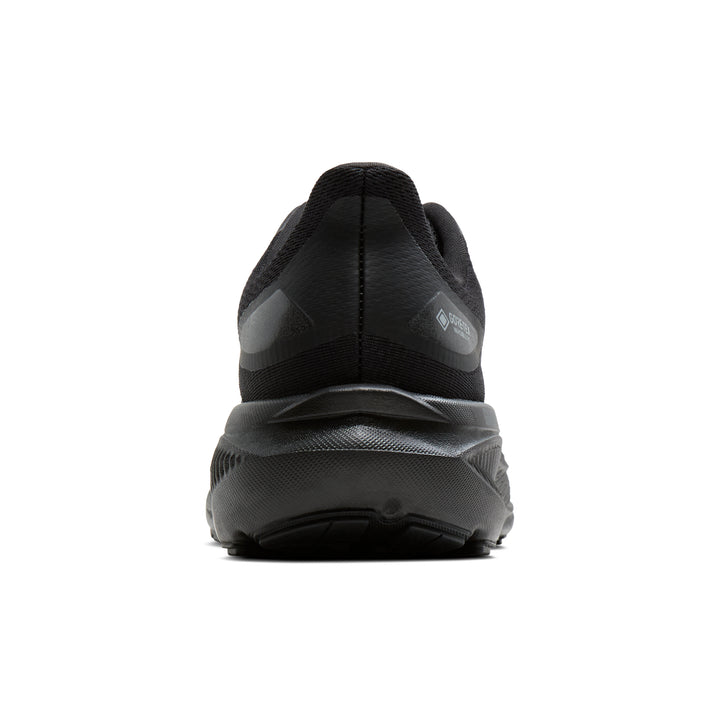 Brooks Women's Ghost 18 GTX - Black/Black/Ebony heel