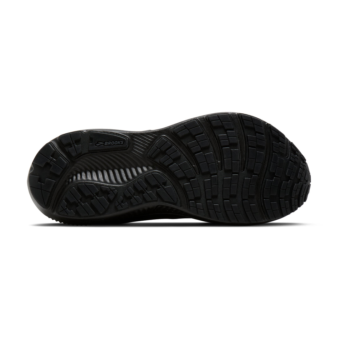 Brooks Women's Ghost 18 GTX - Black/Black/Ebony sole