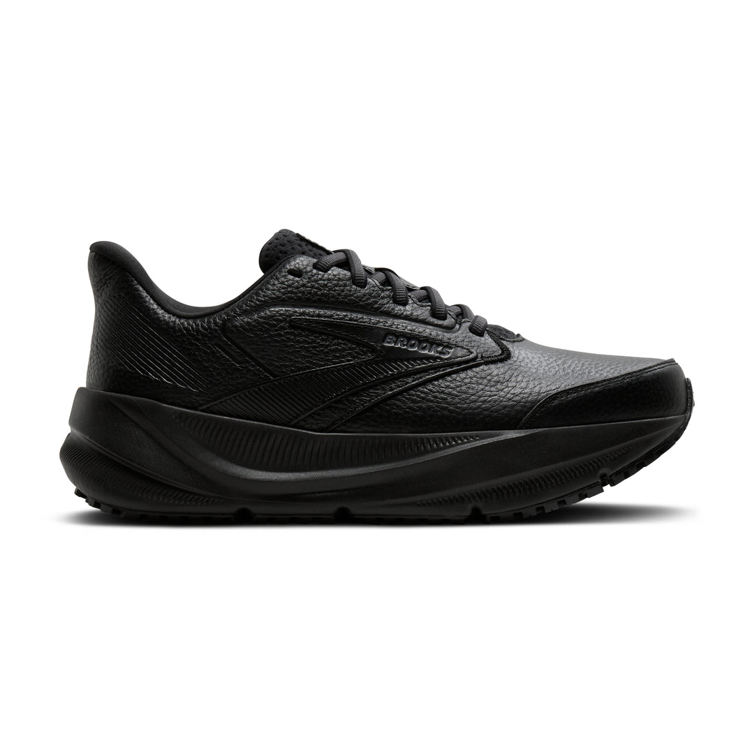 Brooks Women's Ghost Max Slip Resistant (Extra Wide) - Black/Black lateral