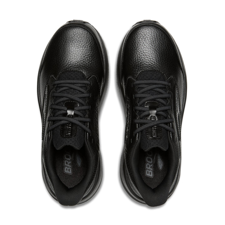 Brooks Women's Ghost Max Slip Resistant - Black/Black top