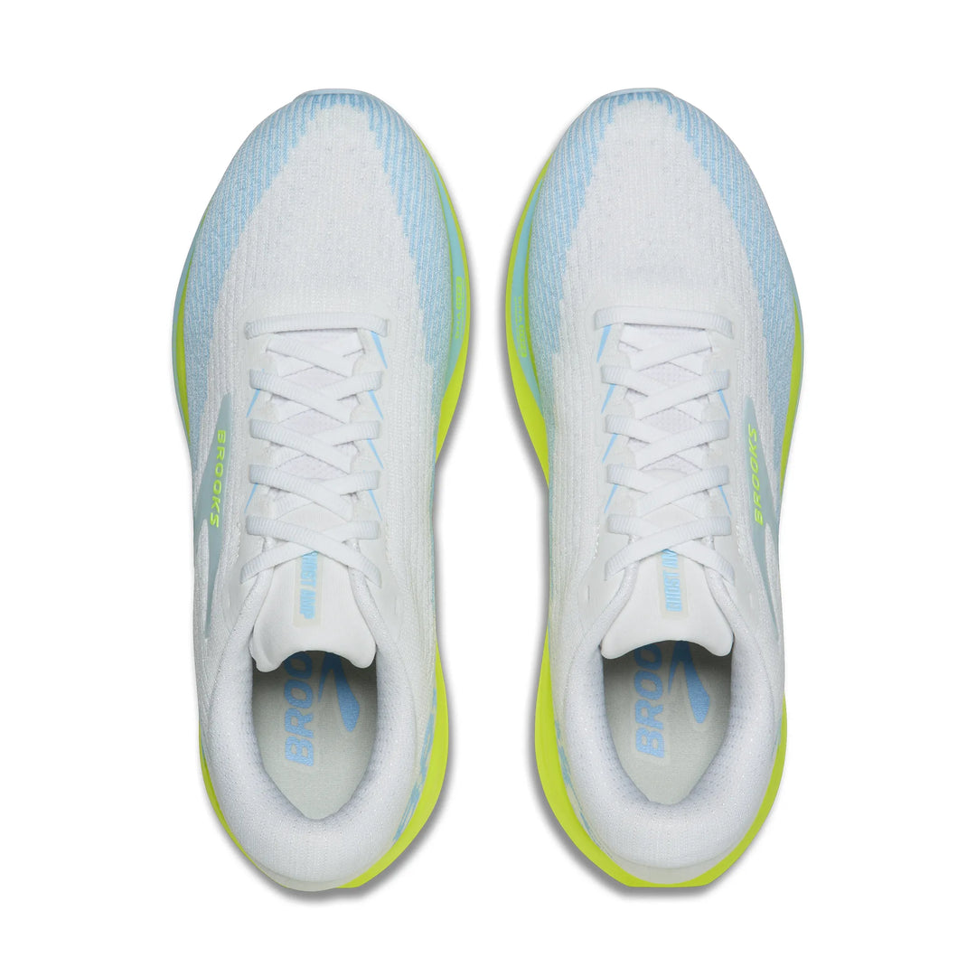 Brooks Women's Ghost Amp (Wide) - Grey/Grey/Paradise Green