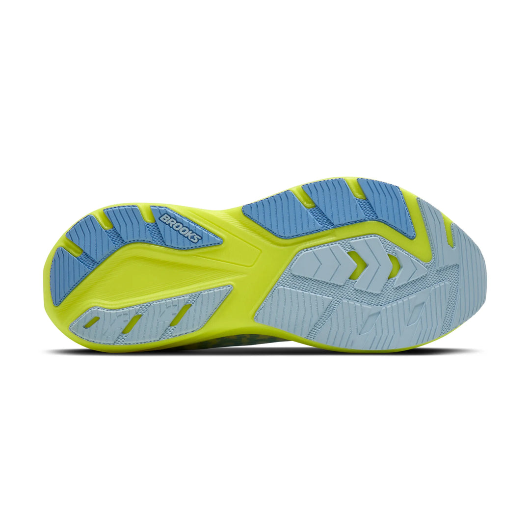Brooks Women's Ghost Amp (Wide) - Grey/Grey/Paradise Green