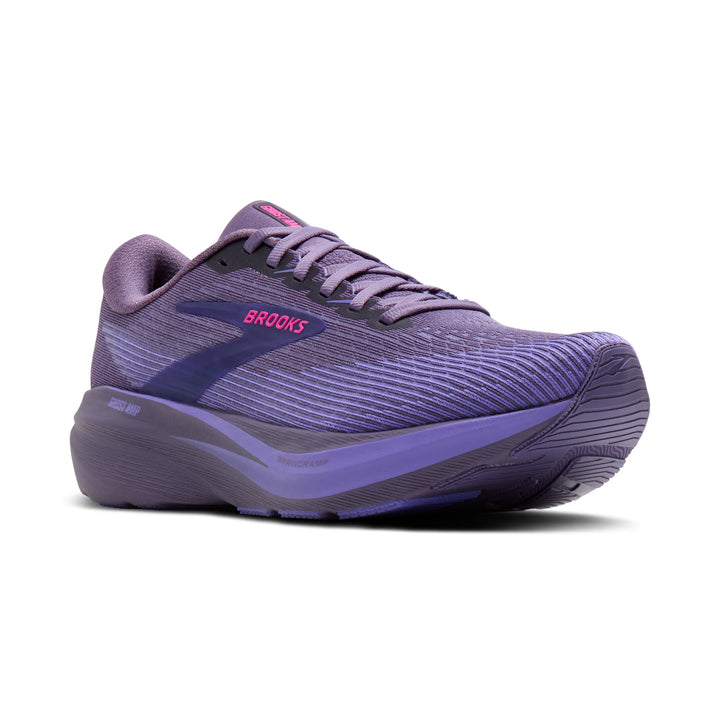 Brooks Women's Ghost Amp - Purple/Purple/Fuchsia