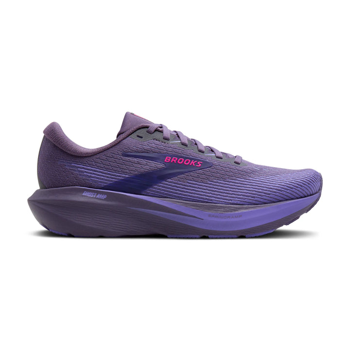 Brooks Women's Ghost Amp - Purple/Purple/Fuchsia