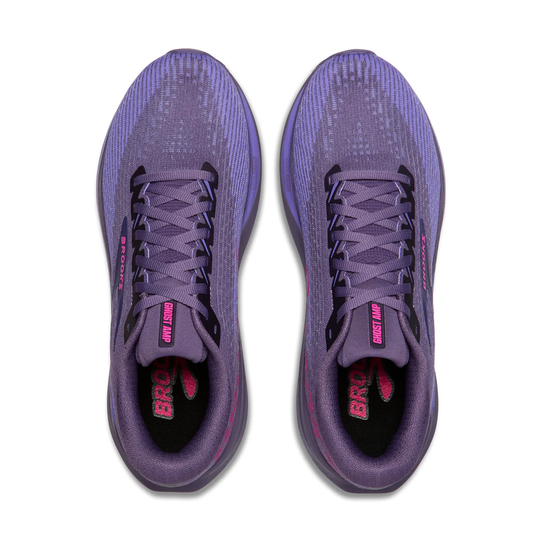Brooks Women's Ghost Amp - Purple/Purple/Fuchsia