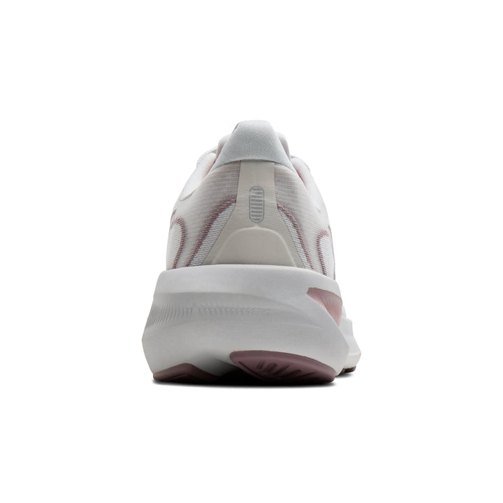 Brooks Women's Revel 9 (Wide) - Grey/Rose/Raisin heel