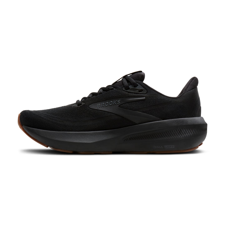 Brooks Women's Revel 9 - Black/Ebony/Biscuit medial