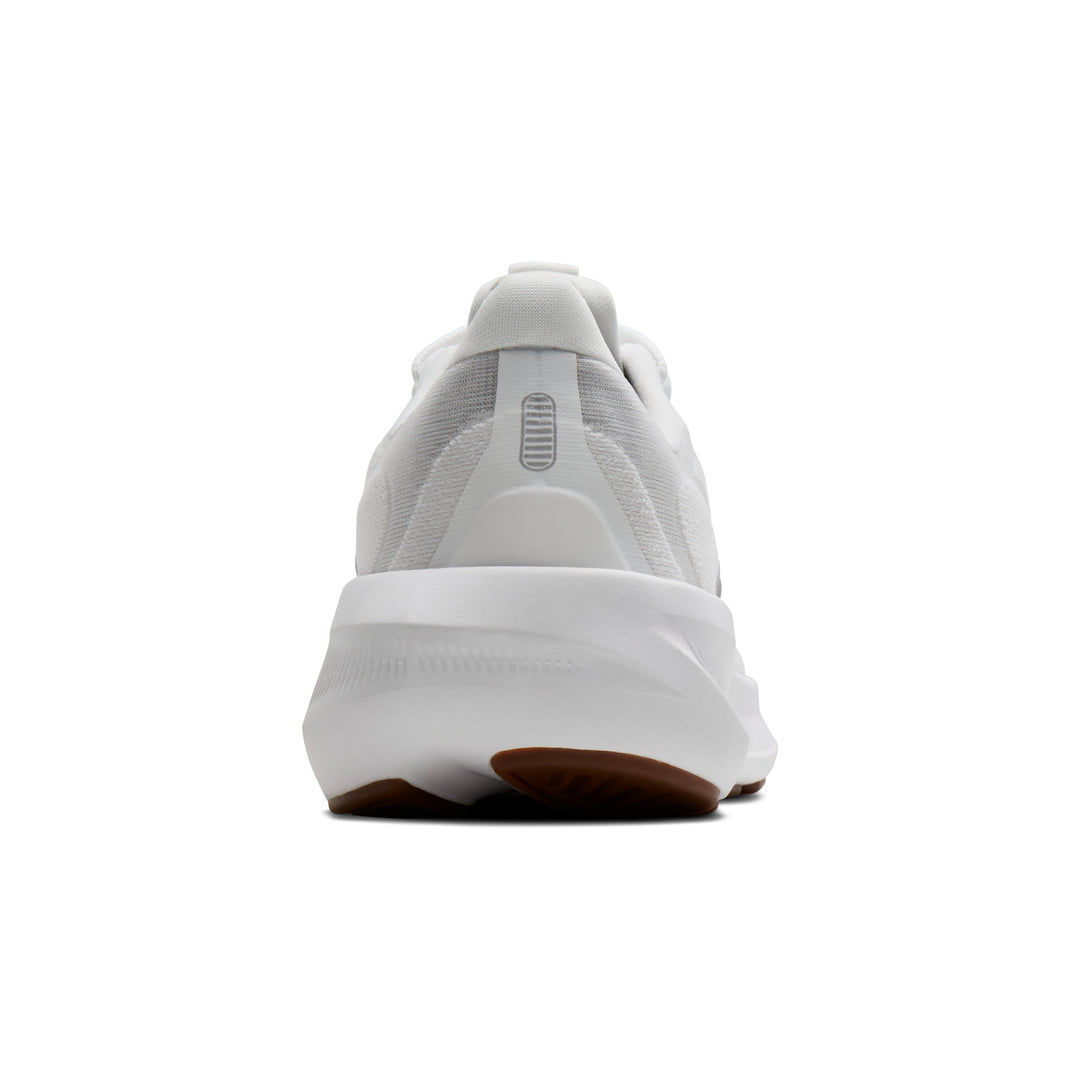 Brooks Women's Revel 9 (Wide) - White/Grey/Black heel