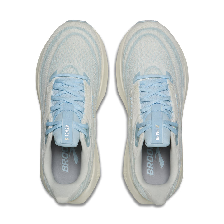 Brooks Women's Revel 9 - Blue/Blue Wash/Metallic top