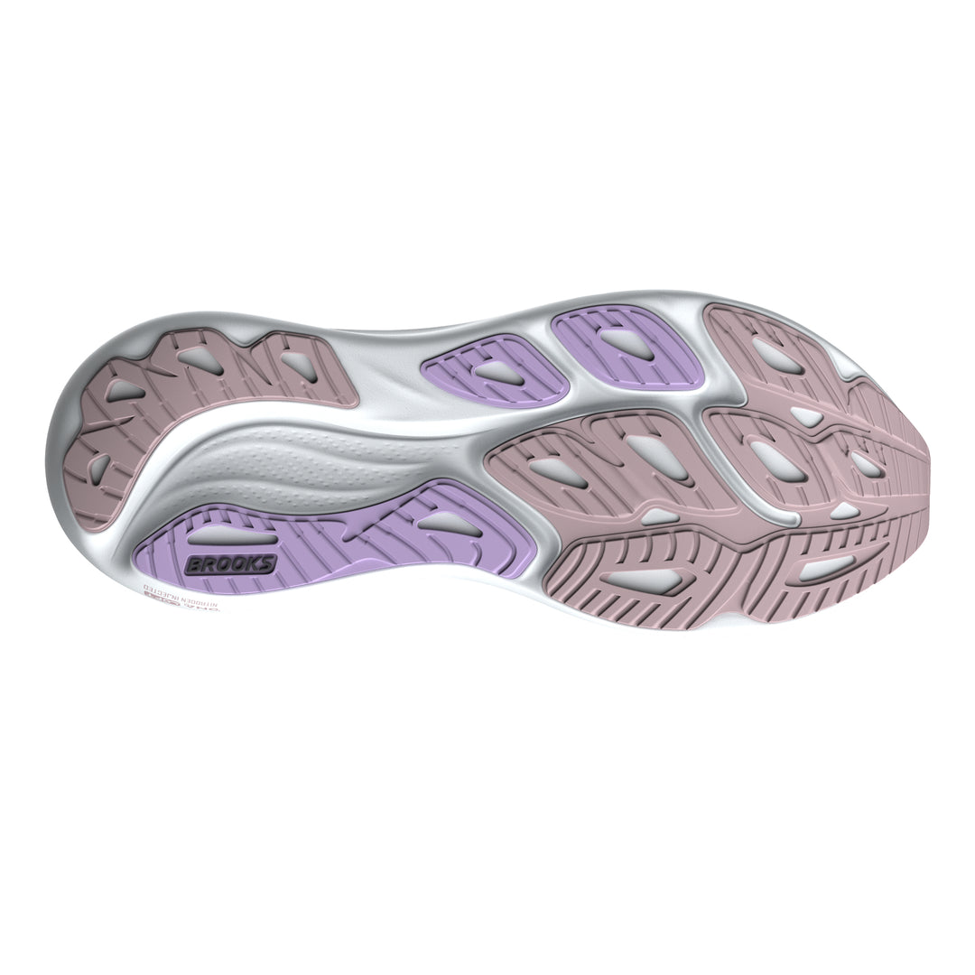 Brooks Women's Adrenaline GTS 26 (Narrow) - Blanc/VioletIce/HyperIris