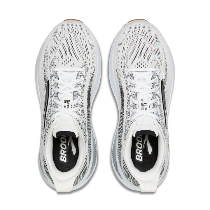 Brooks Women's Adrenaline GTS 26 (Wide) - White/Black/Gum