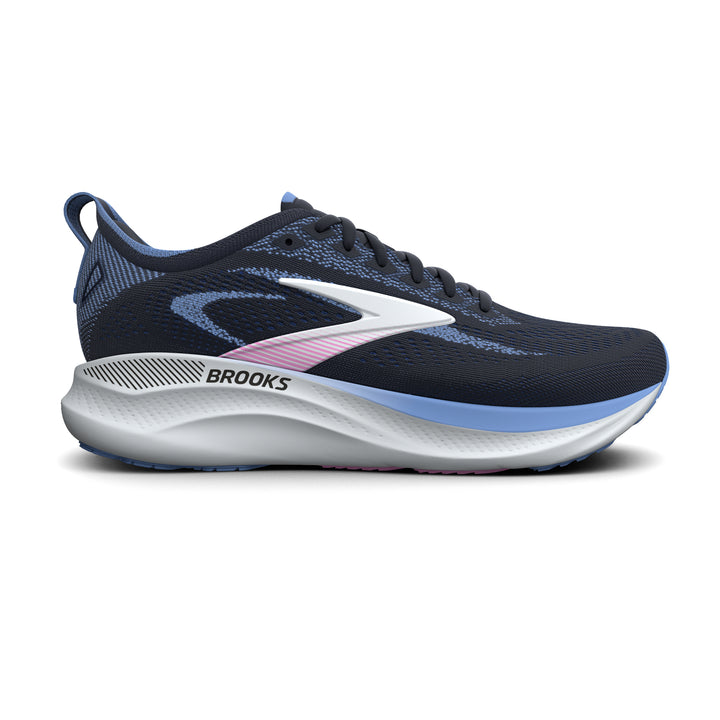 Brooks Women's Adrenaline GTS 26 - Navy/Cornflower/Pink