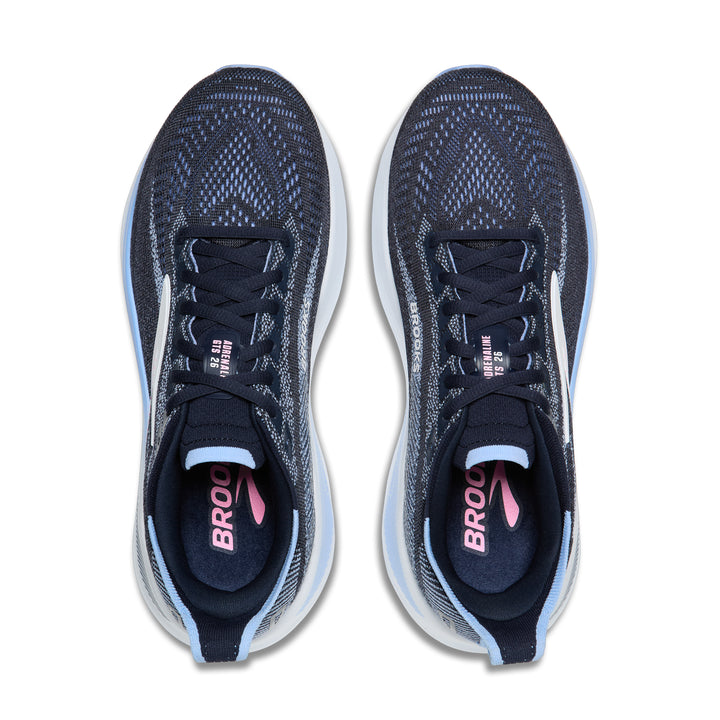 Brooks Women's Adrenaline GTS 26 - Navy/Cornflower/Pink