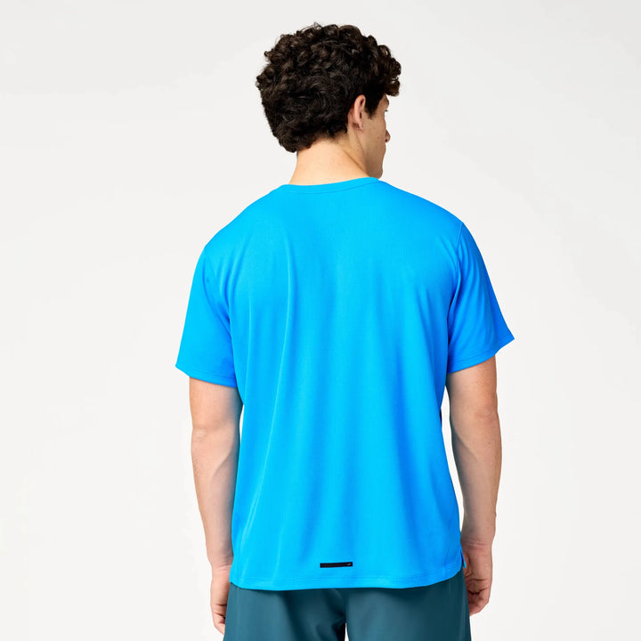 Brooks Dash Short Sleeve - Cyber Blue MEN - (211581-446)
