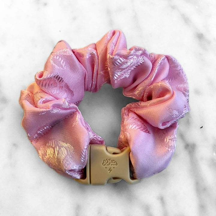 Empress Pink Buckle Scrunchie - Lunar New Year Áo Dài - No Snagging, No Tangles