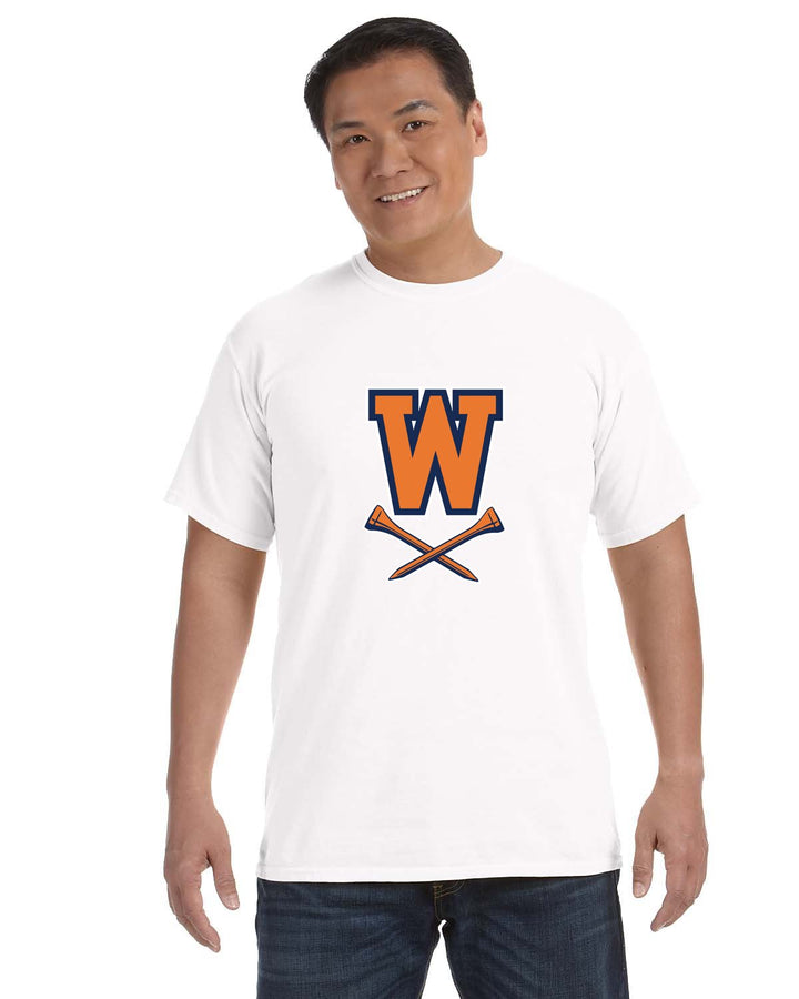 Walpole HS Golf - Comfort Colors Adult Heavyweight T-Shirt - C1717