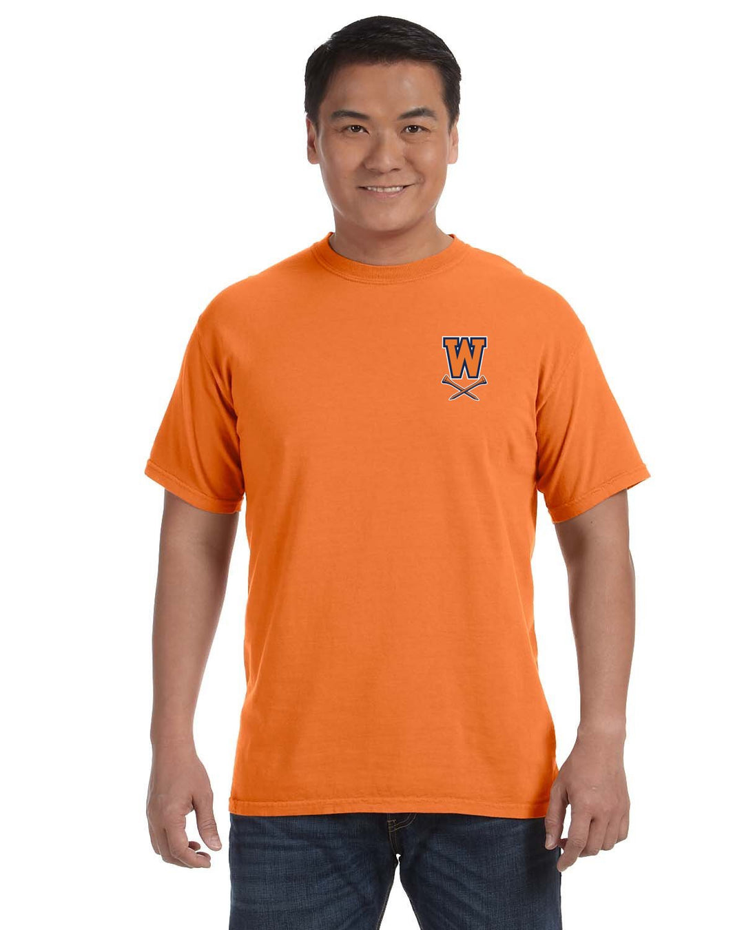 Walpole HS Golf - Comfort Colors Adult Heavyweight T-Shirt - C1717