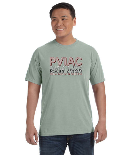Campeonato de atletismo de PVIAC: camiseta unisex de peso pesado para adultos (C1717)