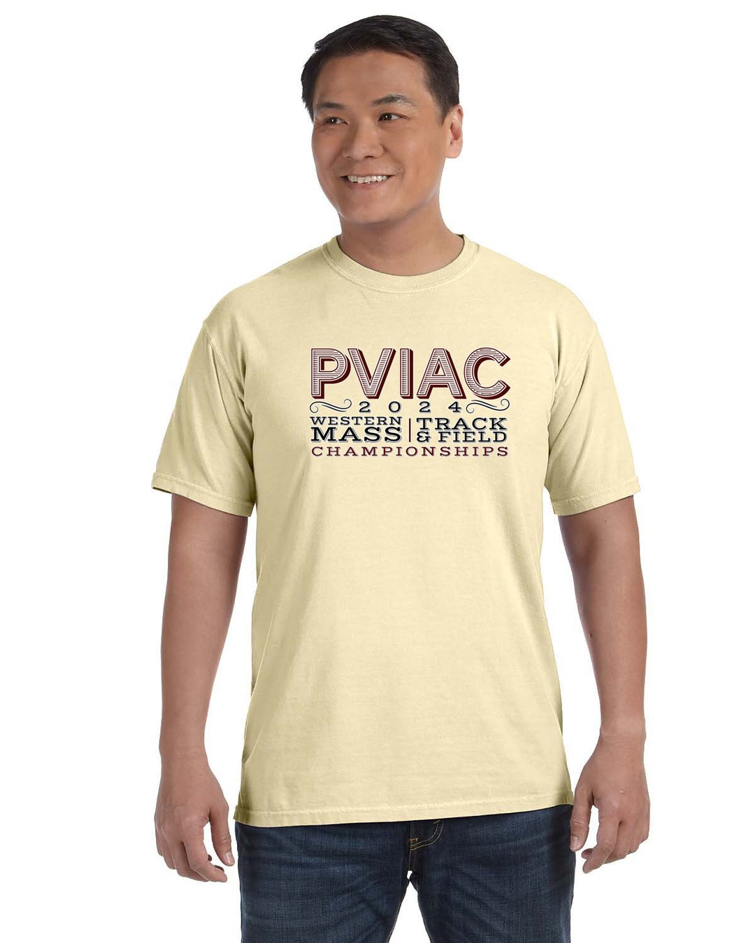 PVIAC Track & Field Championship - Adult Unisex Heavyweight T-Shirt (C1717)