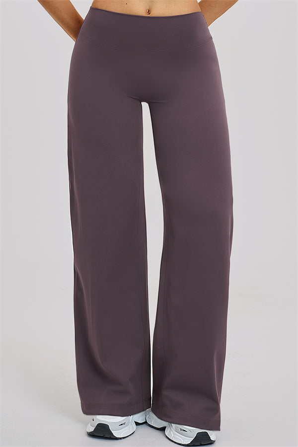 The Dynamic Crop Top Straight Leg Pants 2-Piece Set