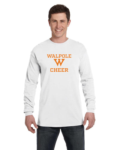 Camiseta Walpole Youth Cheer - Manga larga para adultos (peso pesado) (C6014)