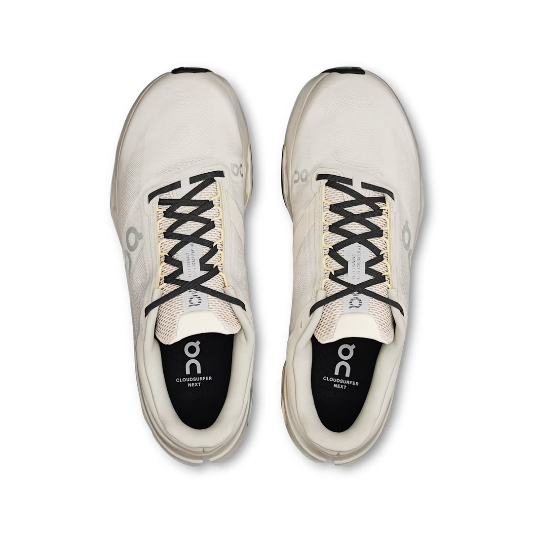 ON Cloudsurfer Next 1 para hombre - Marfil y plateado