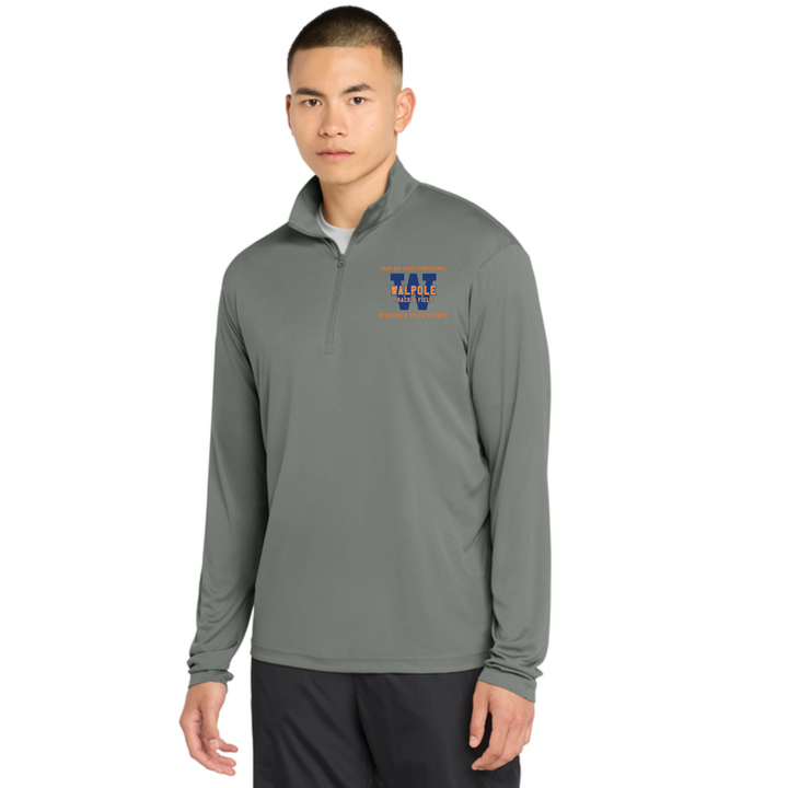 Walpole Track & Field- BAY STATE CHAMPS- Men's Performance Quarter-Zip (ST357)