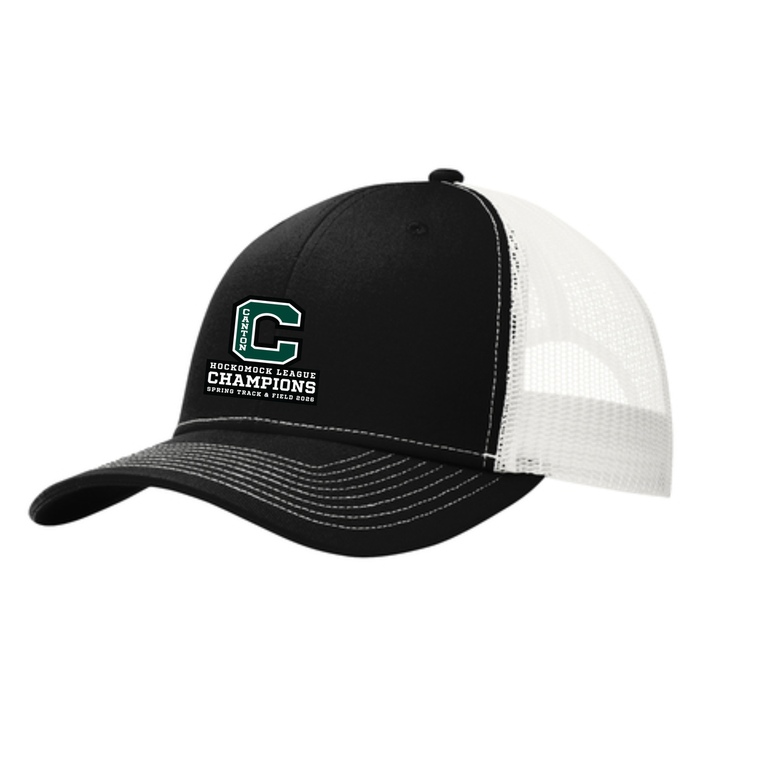 Canton Track & Field- LEAGUE CHAMPS - Snapback Trucker Cap (C402)