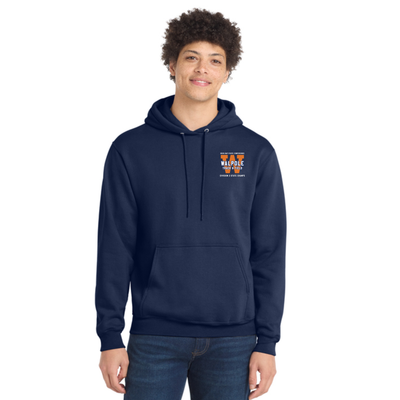 Walpole Track & Field- BAY STATE CHAMPS- Unisex Fleece Pullover Hooded Sweatshirt (PC78H)