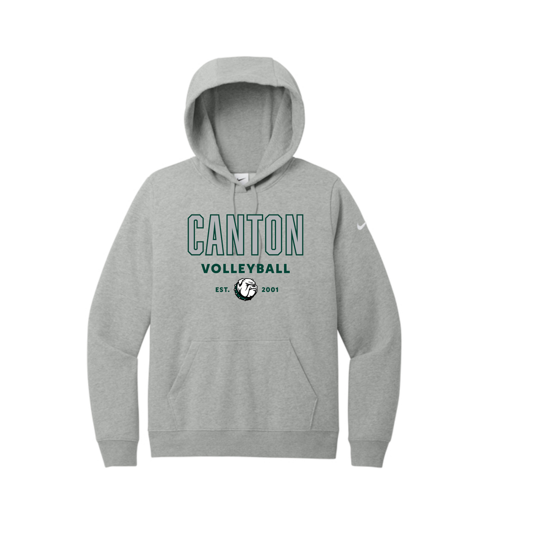 Canton Volleyball - Nike Women's Club Fleece Pullover Hoodie (NKFD9889)