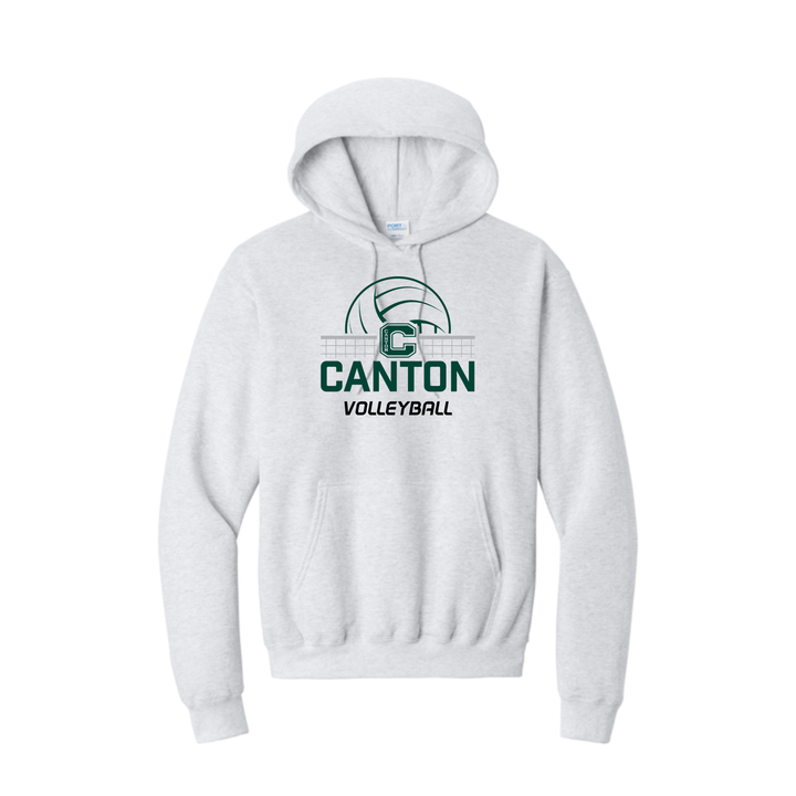 Canton Volleyball- Unisex Fleece Pullover Hooded Sweatshirt (PC78H)