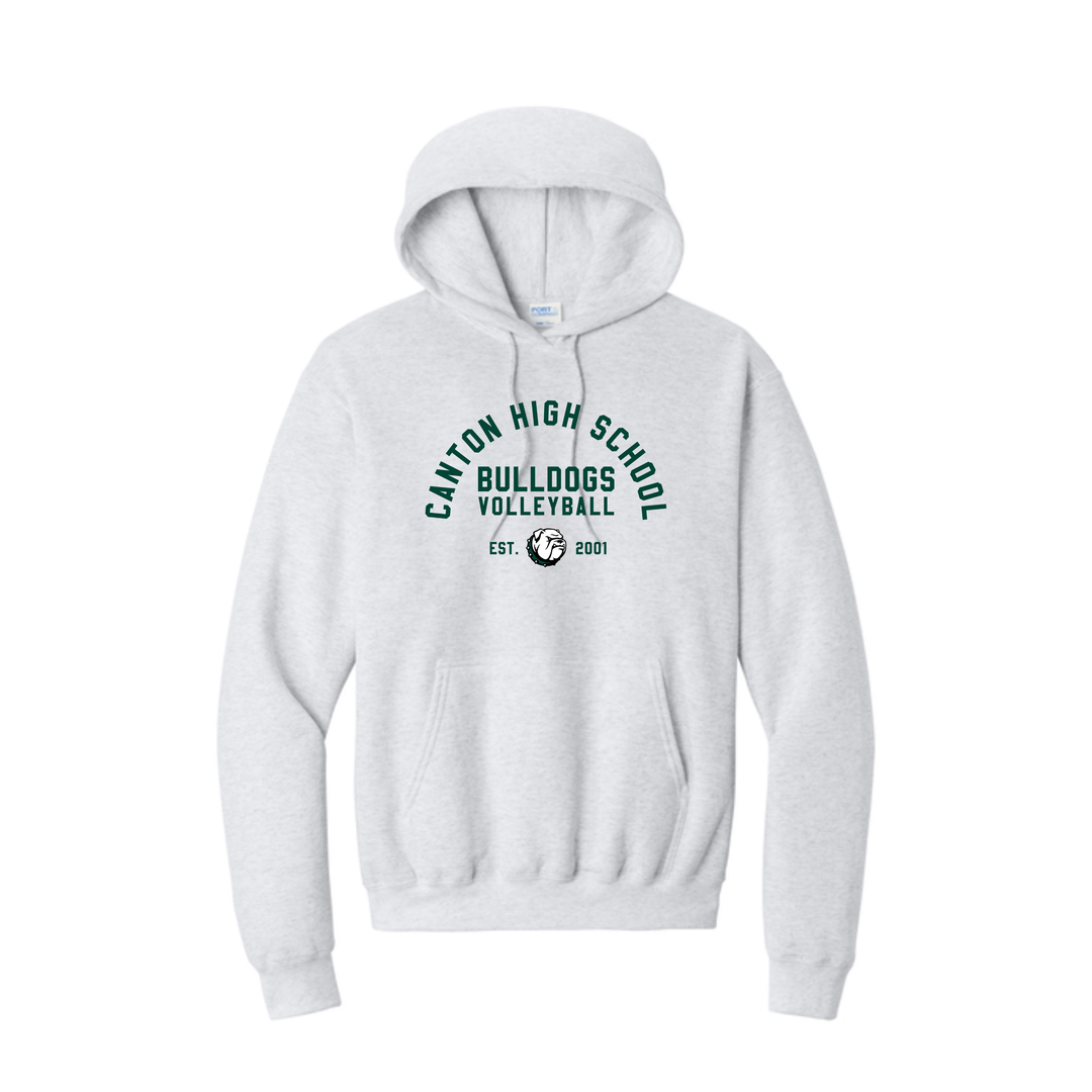 Canton Volleyball- Unisex Fleece Pullover Hooded Sweatshirt (PC78H)