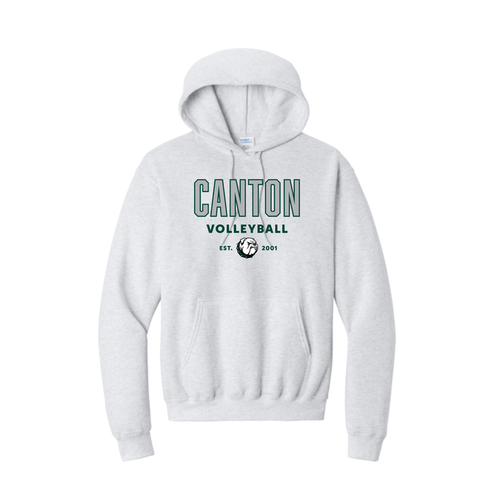 Canton Volleyball- Unisex Fleece Pullover Hooded Sweatshirt (PC78H)