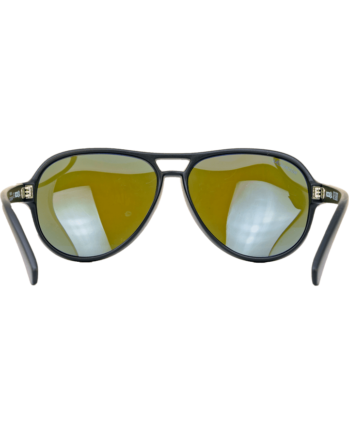Casino (Black/Blue Mirror Polarized Lens)