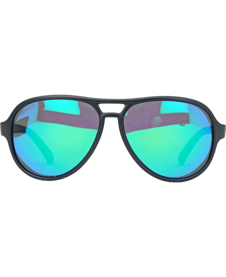 Casino (Black/Green Mirror Polarized Lens)